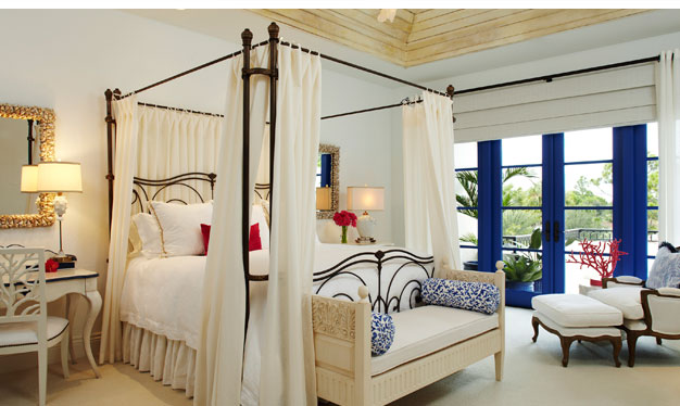 Gauze sheer, grommet top panels, Window Treatment
